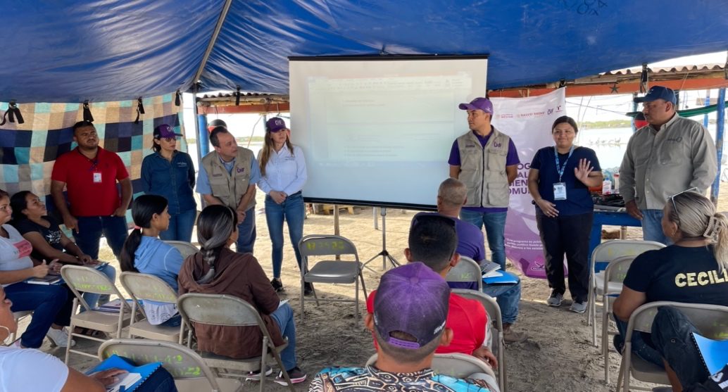 Inducción del taller con personal de DIF Tamaulipas y AX México Services