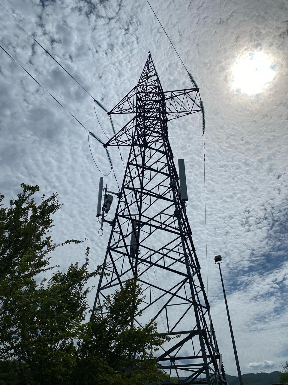 Infraestructura de transmisión eléctrica