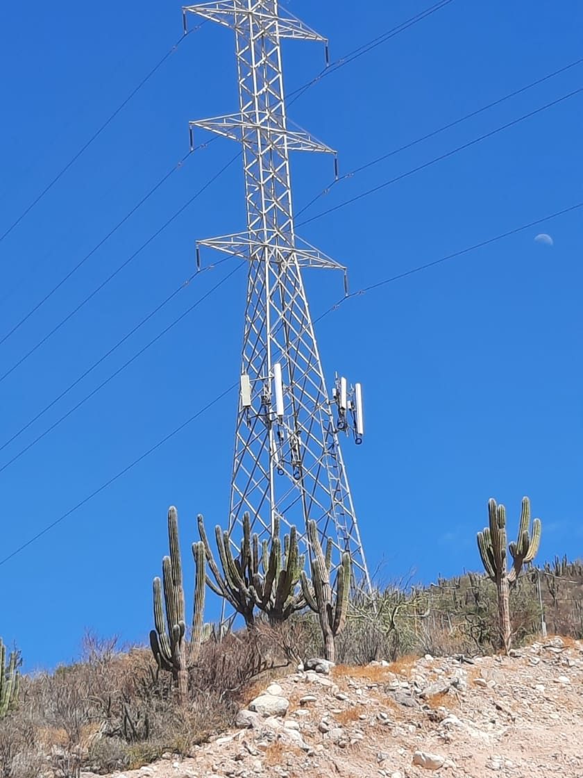 Infraestructura en zona de difícil acceso